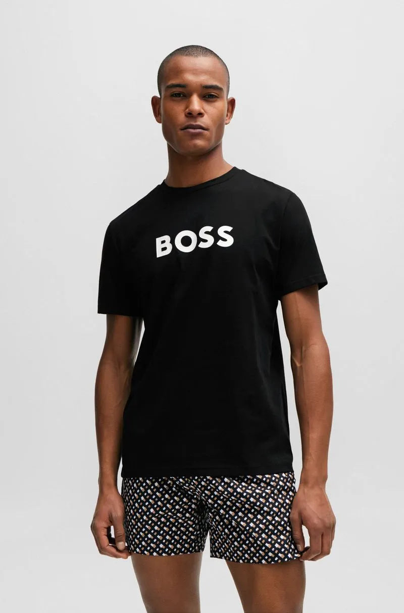 Camiseta De Algodão De Ajuste Regular E Proteção Uv Fps 50+