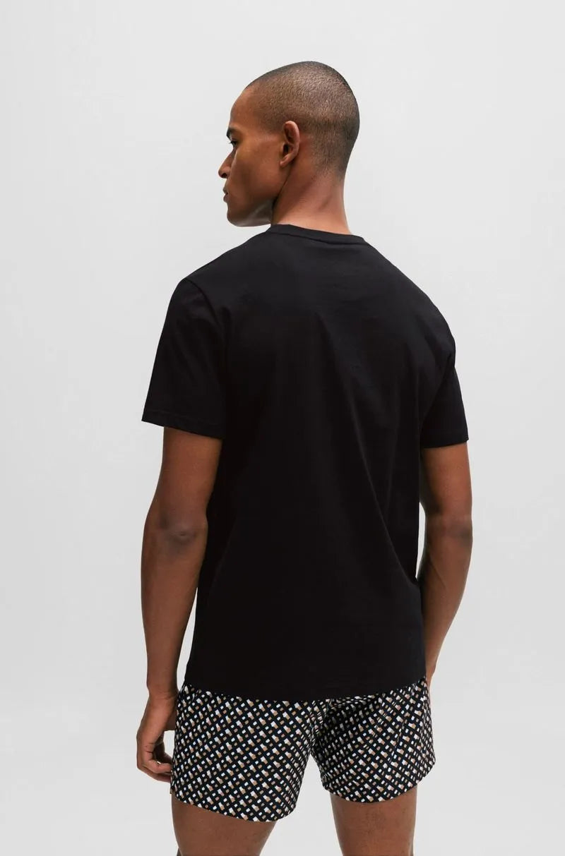 Camiseta De Algodão De Ajuste Regular E Proteção Uv Fps 50+
