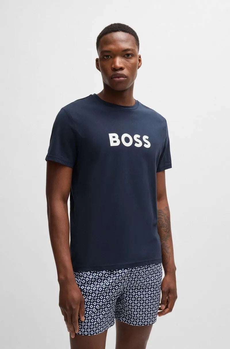 Camiseta De Algodão De Ajuste Regular E Proteção Uv Fps 50+