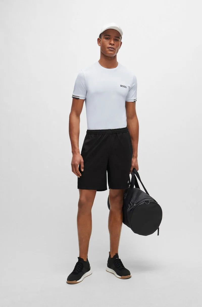 Camiseta Boss X Matteo Berrettini De Tecido Waffle