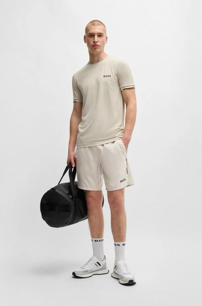 Shorts De Tênis Boss X Matteo Berrettini Com Stretch