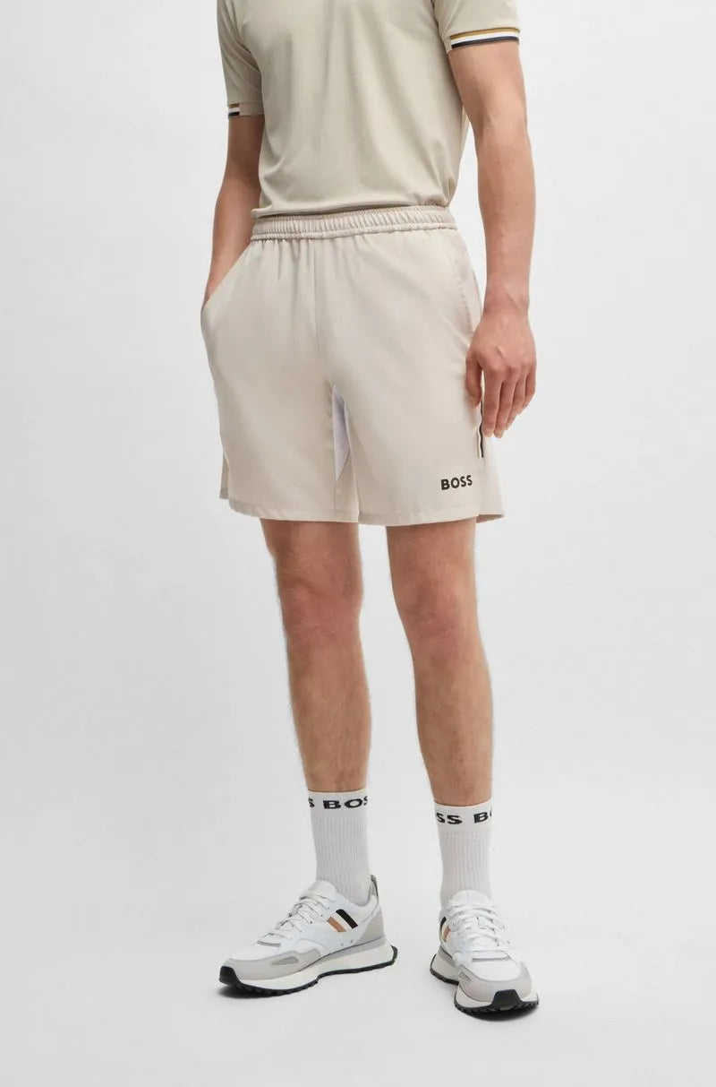 Shorts De Tênis Boss X Matteo Berrettini Com Stretch