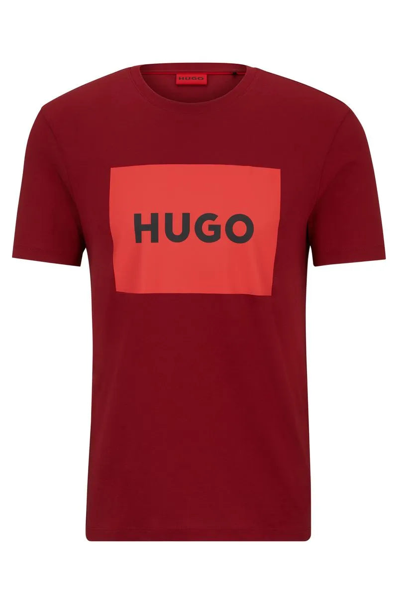 Camiseta Cinza Com Gola Careca Em Jersey De Algodão