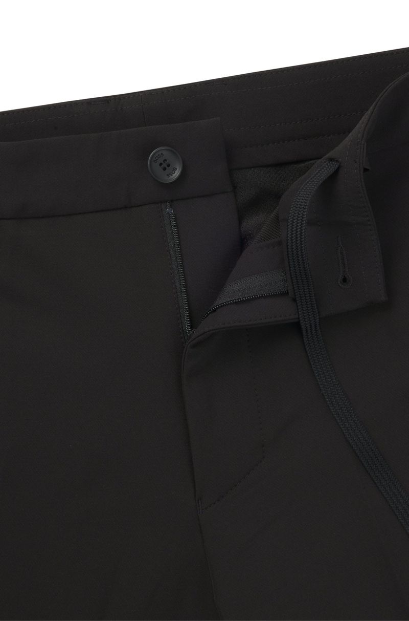 Shorts Slim De Tecido Fácil De Engomar