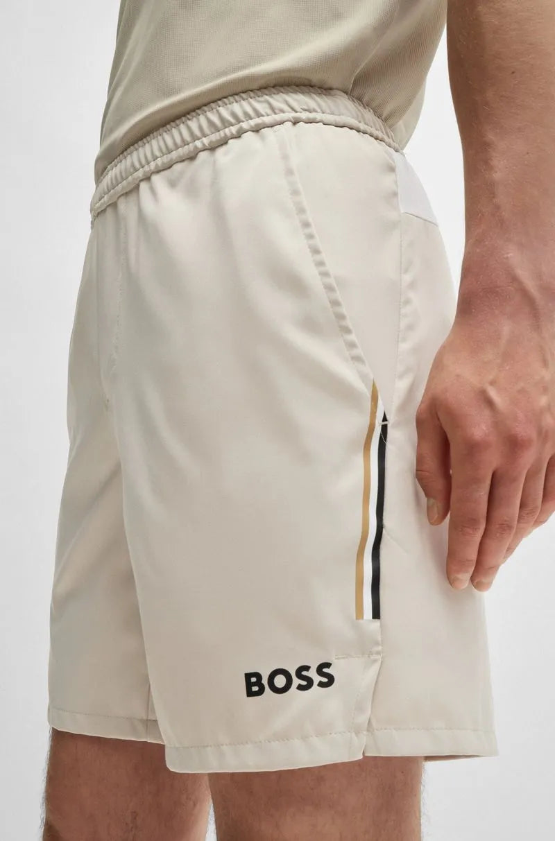 Shorts De Tênis Boss X Matteo Berrettini Com Stretch
