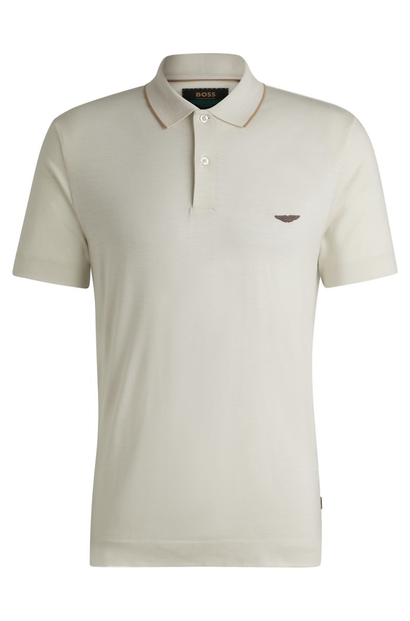 Polo Boss X Aston Martin De Lã Merino