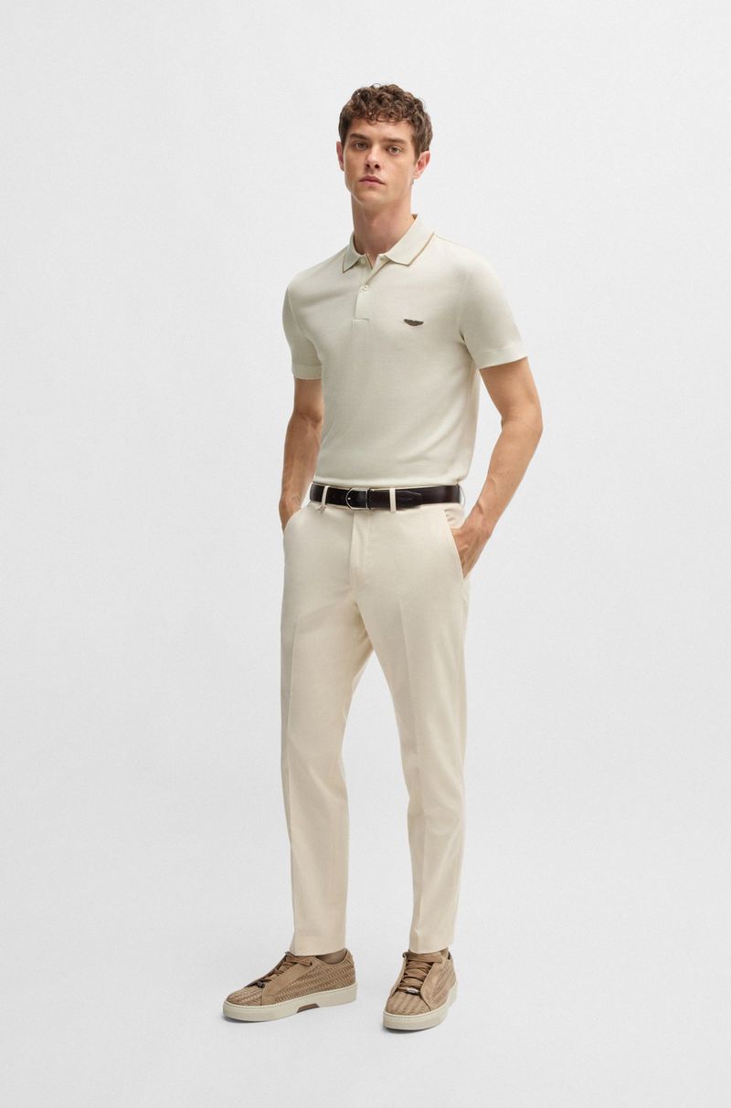 Polo Boss X Aston Martin De Lã Merino