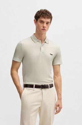 Polo Boss X Aston Martin De Lã Merino
