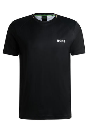 Camiseta Slim Fit Com Tecido Texturizado De Riscas