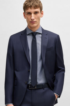 Camisa Regular Fit Em Algodão Estruturado