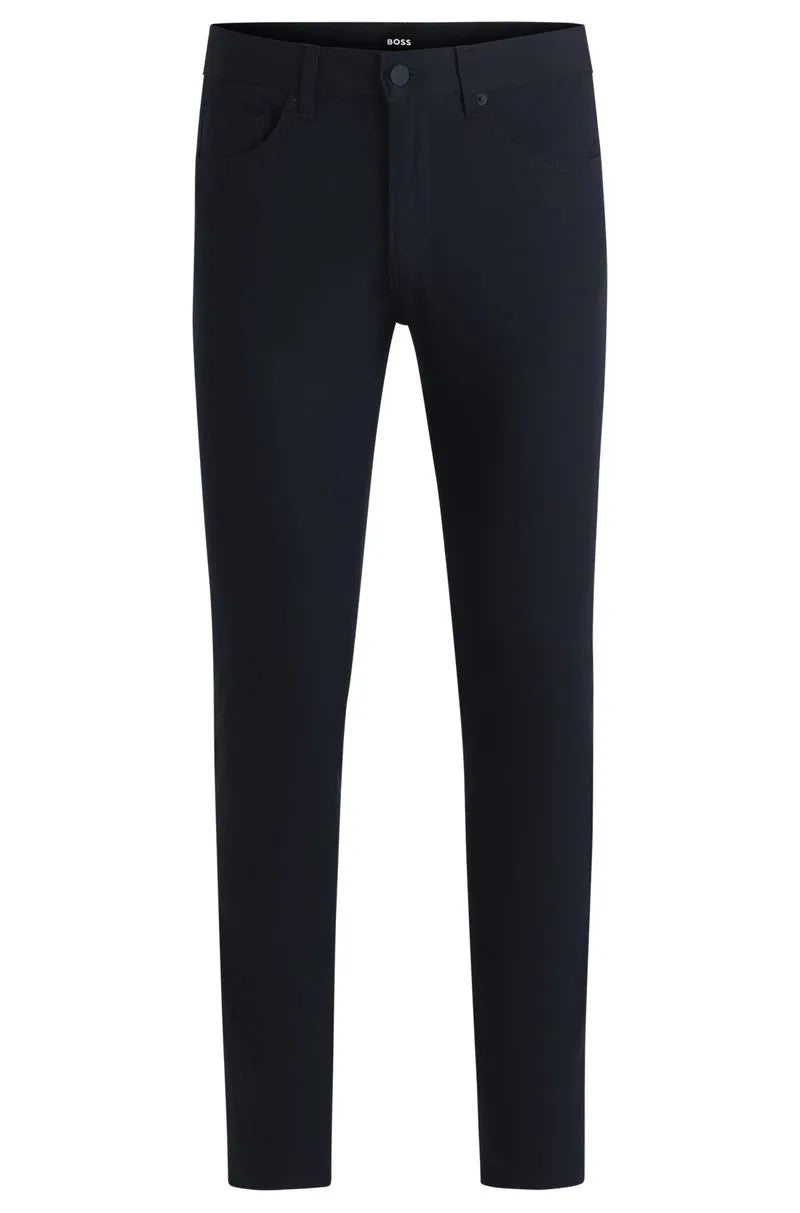 Calças Delaware Slim-Fit Em Tecido Stretch De Performance