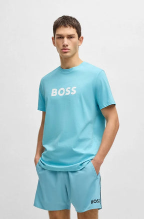 Camiseta De Algodão De Ajuste Regular E Proteção Uv Fps 50+