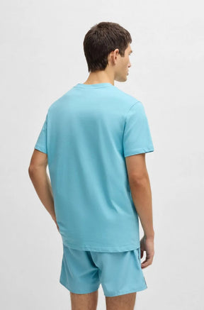 Camiseta De Algodão De Ajuste Regular E Proteção Uv Fps 50+